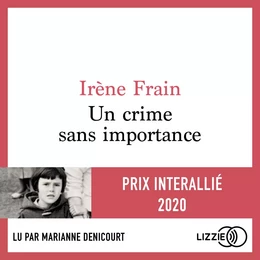 Un crime sans importance