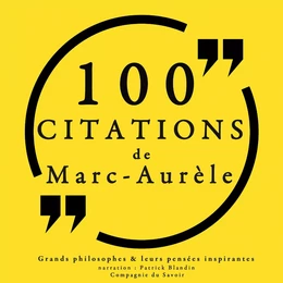 100 citations de Marc Aurèle