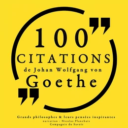 100 citations de Goethe