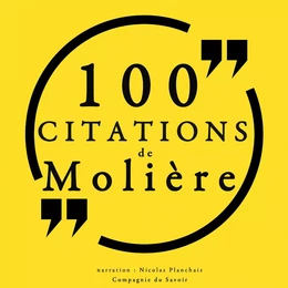 100 citations de Molière