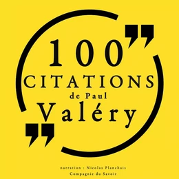 100 citations de Paul Valéry