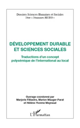 Développement durable et sciences sociales