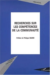 Recherches sur les compétences de la communauté