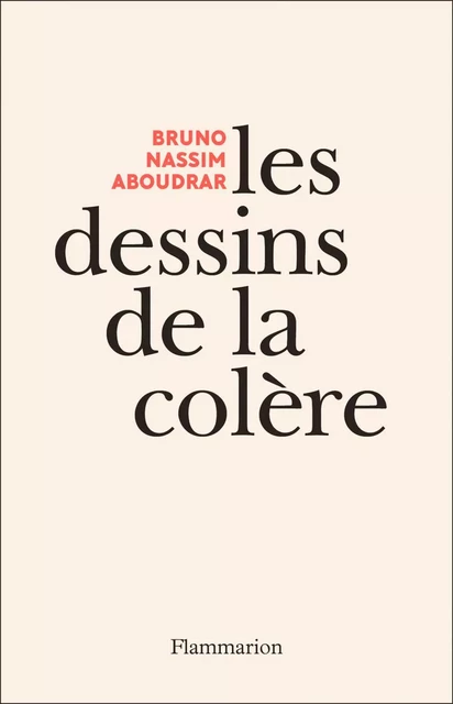 Les dessins de la colère - Bruno Nassim Aboudrar - Flammarion