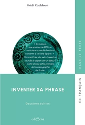 Inventer sa phrase