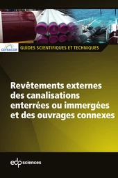 Revêtements externes des canalisations enterrées