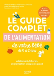 Le guide complet de l’alimentation de votre bébé de 0 à 2 ans